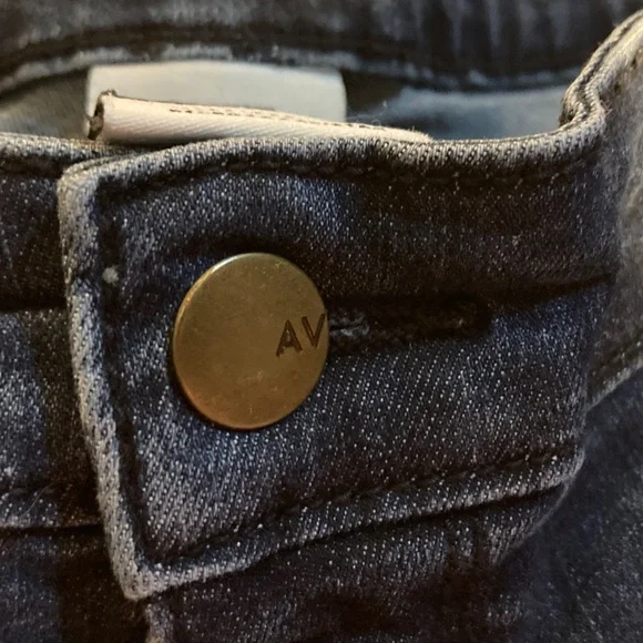 Ava & Viv Dark Blue Jean Shorts - Picture 3 of 5